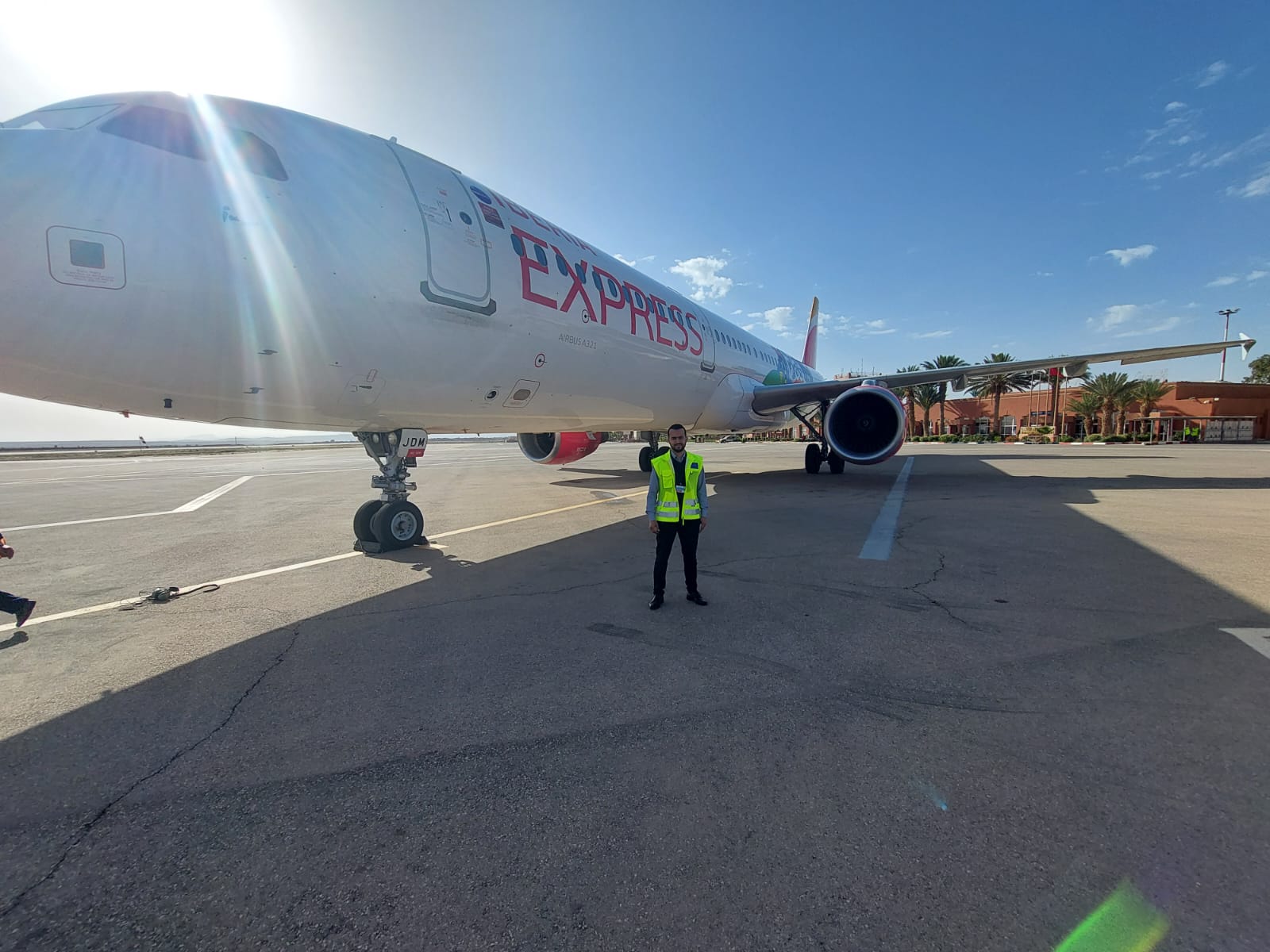 Aircraft at Moroccan airport